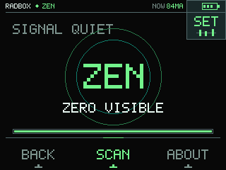 Zen — RADBOX screen